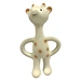 giraffe ring teether natural rubber